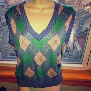 Locoste Argyle Sweater Vest